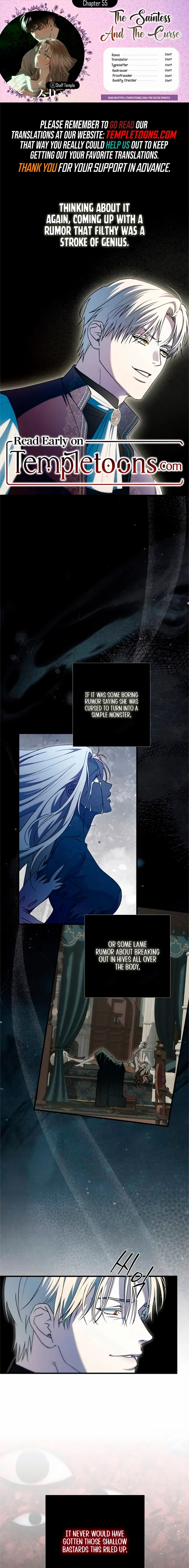 The Saintess And The Curse Chapter 55 – Page 1