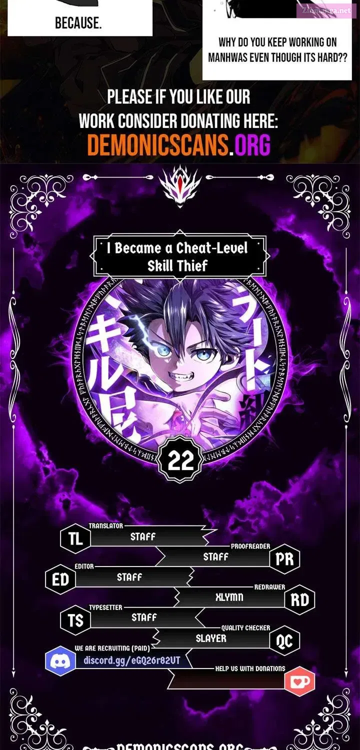 Becoming a Cheat-Level Skill Thief Chapter 22 – Page 9
