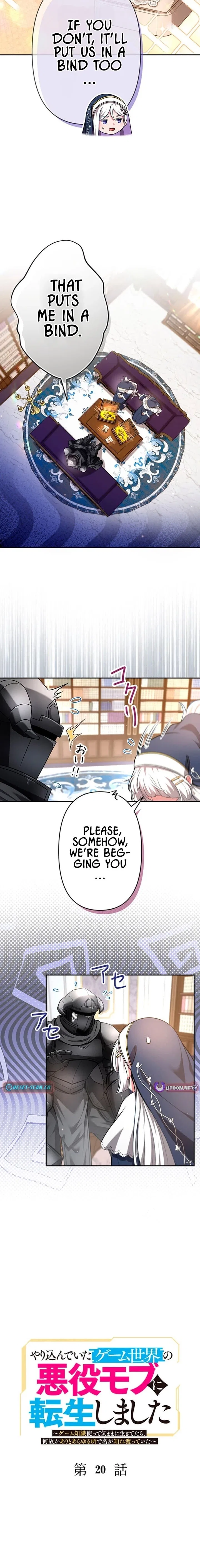 I Reincarnated as a Minor Villain Mob and Somehow Became Famous Chapter 20 – Page 2