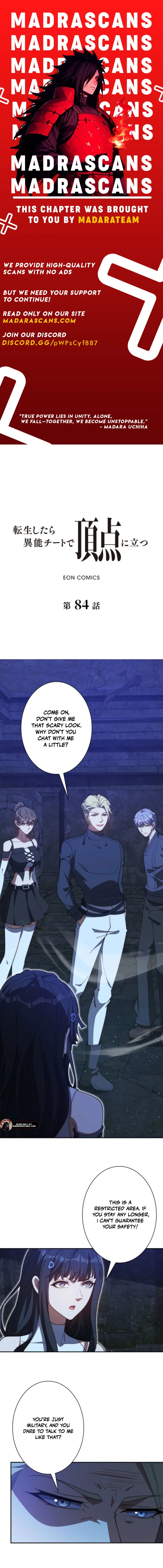 Reborn With Might: Spearhead to the Zenith Chapter 84 – Page 1