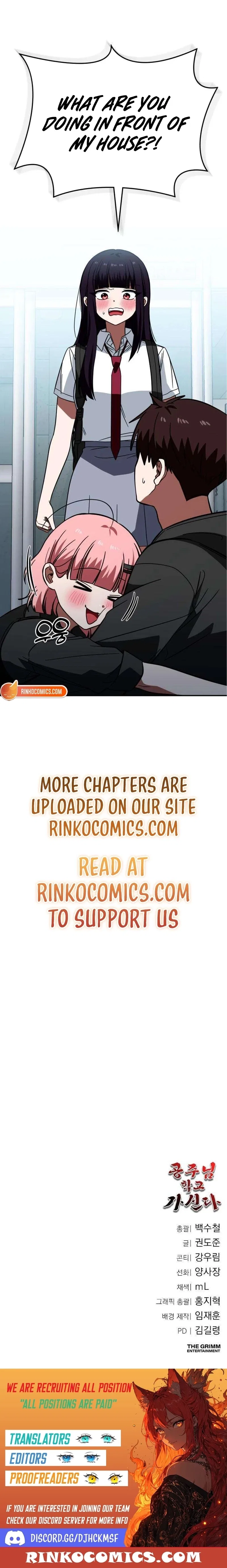 The Princess Goes to School Chapter 17 – Page 18
