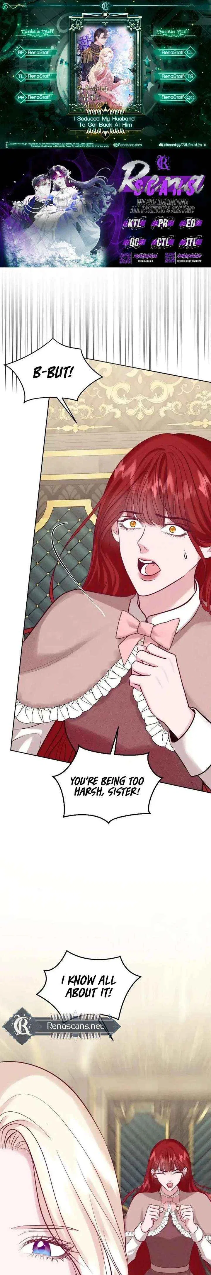 In an Attempt to Get Revenge, I Seduced My Husband Chapter 35 – Page 1