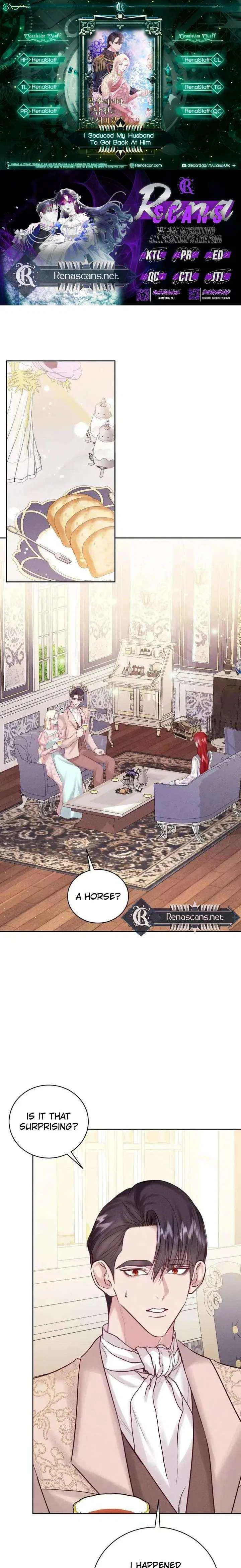 In an Attempt to Get Revenge, I Seduced My Husband Chapter 32 – Page 1