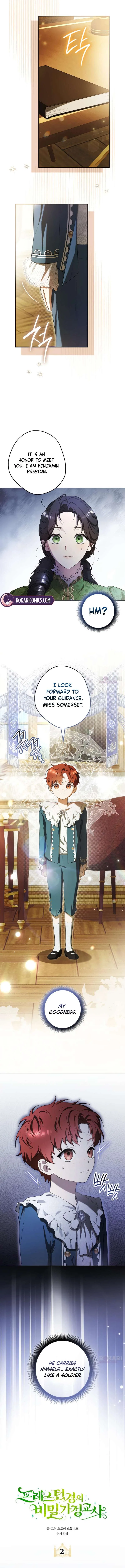 Lord Preston’s Secret Tutor Chapter 2 – Page 2