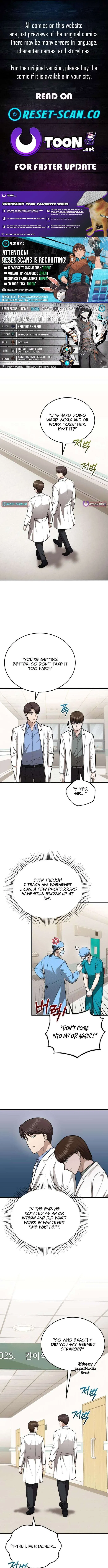 The Regressed Doctor Wants to Live Quietly Chapter 66 – Page 1