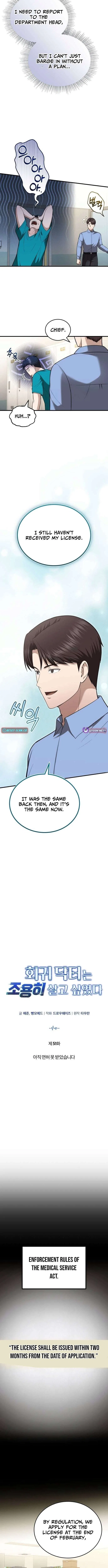 The Regressed Doctor Wants to Live Quietly Chapter 51 – Page 6