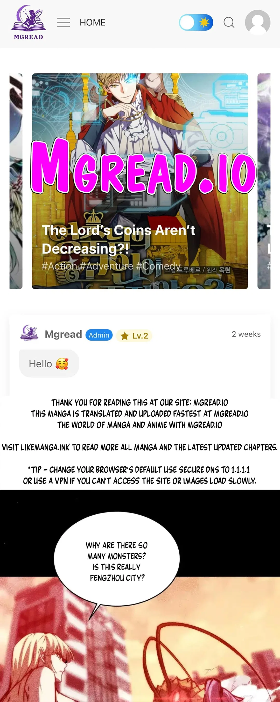 The End of the World: The Emperor Banner invites all female disciples to take their seats Chapter 69 – Page 1