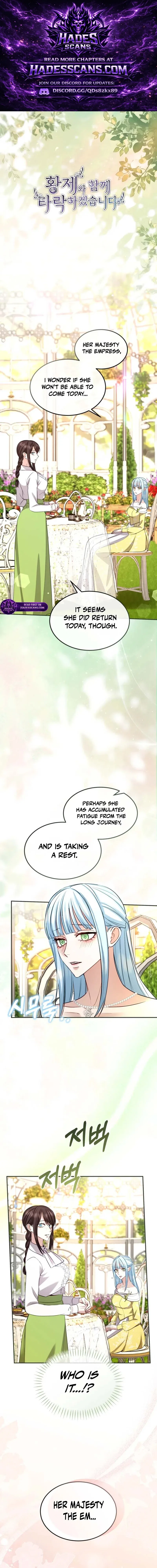 I Will Fall With The Emperor Chapter 184 – Page 1