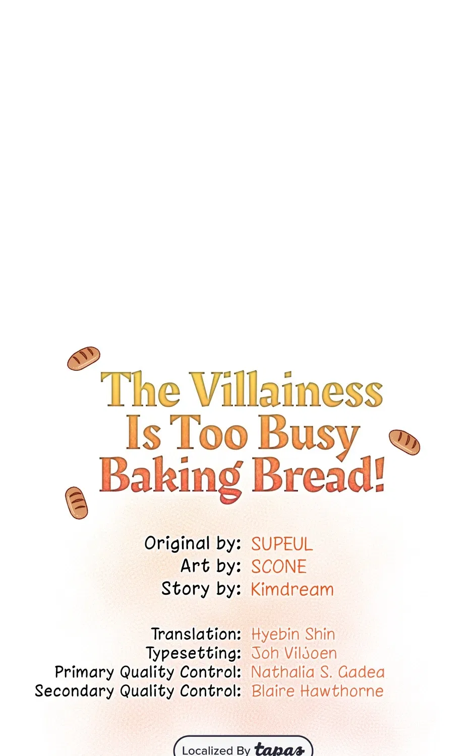 The Villainess Is Too Busy Baking Bread! Chapter 61 – Page 1