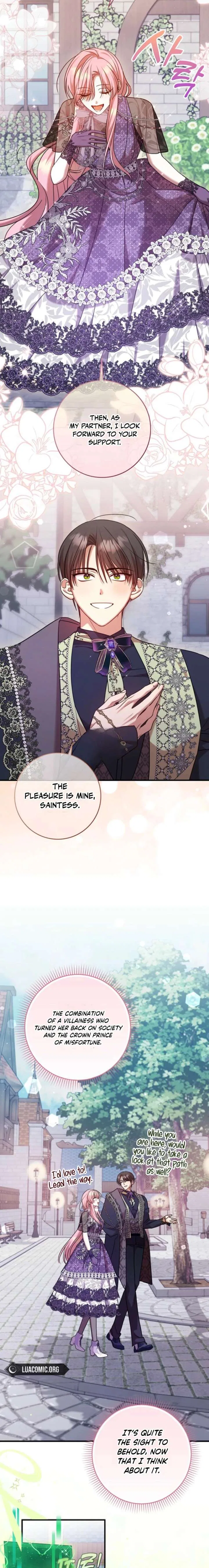 Hush Now, Saintess! Chapter 28 – Page 4