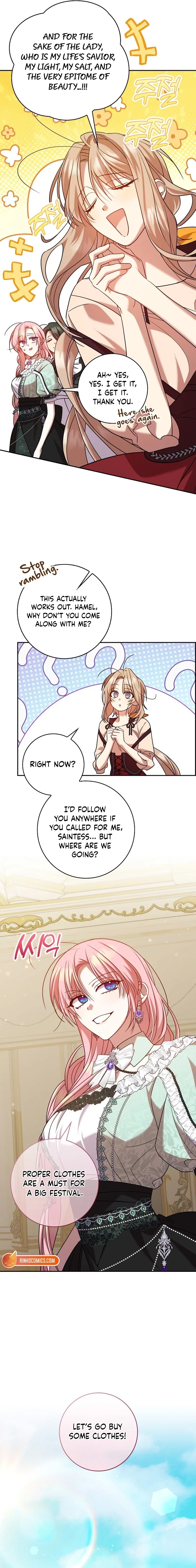 Hush Now, Saintess! Chapter 25 – Page 13