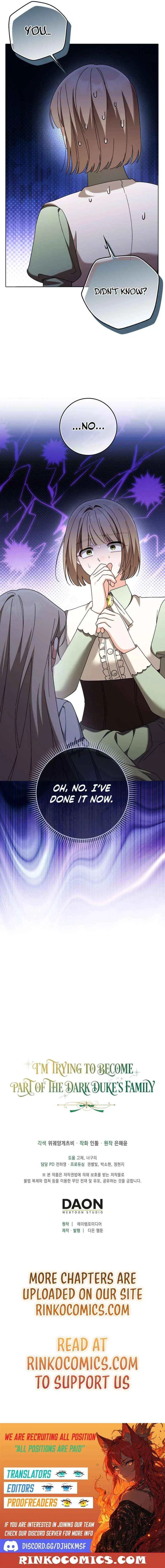 I’m Trying to Become the Dark Duke’s Family Chapter 27 – Page 19