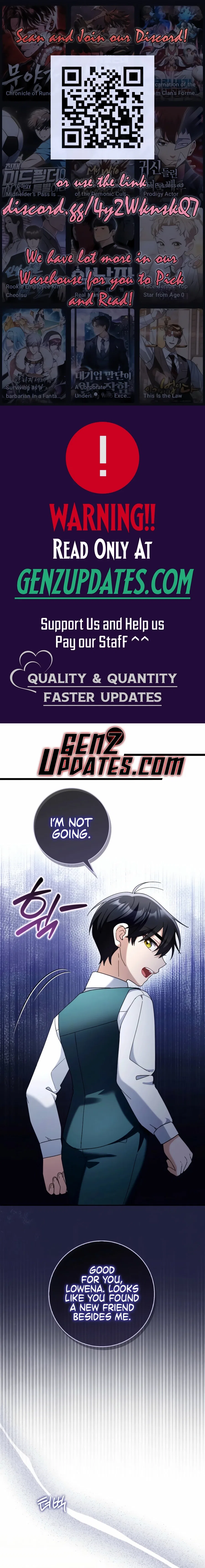 I’m Trying to Become the Dark Duke’s Family Chapter 26 – Page 1