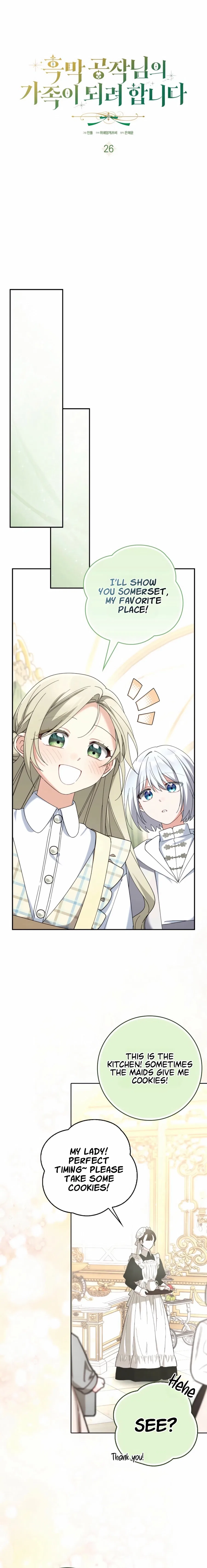 I’m Trying to Become the Dark Duke’s Family Chapter 26 – Page 4