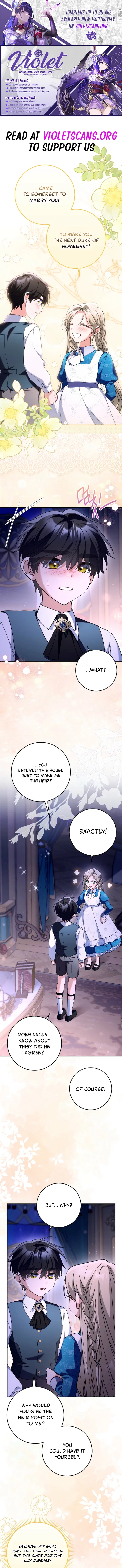 I’m Trying to Become the Dark Duke’s Family Chapter 11 – Page 1