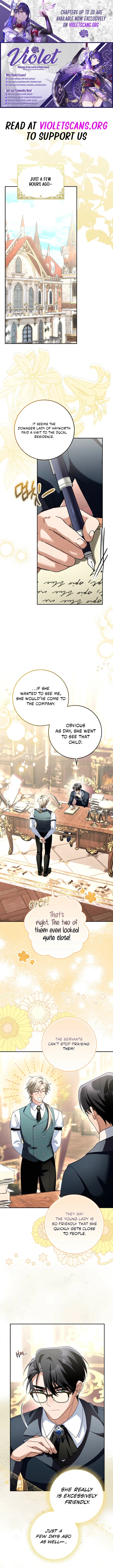I’m Trying to Become the Dark Duke’s Family Chapter 8 – Page 1