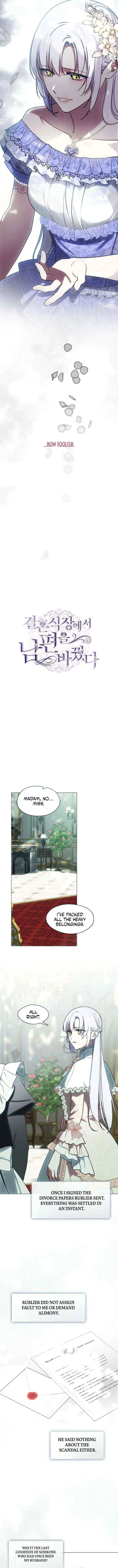 My Husband Changed At The Wedding Venue Chapter 41 – Page 7