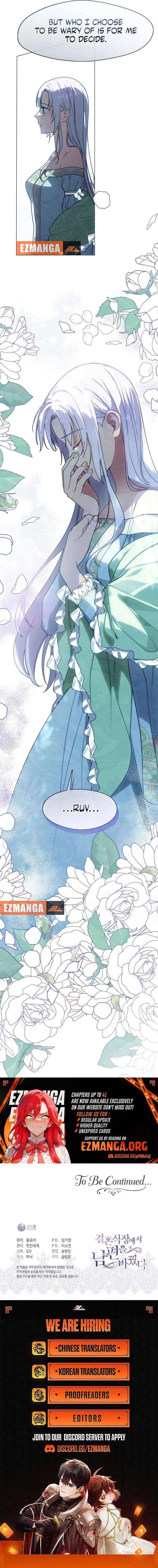 My Husband Changed At The Wedding Venue Chapter 39 – Page 14