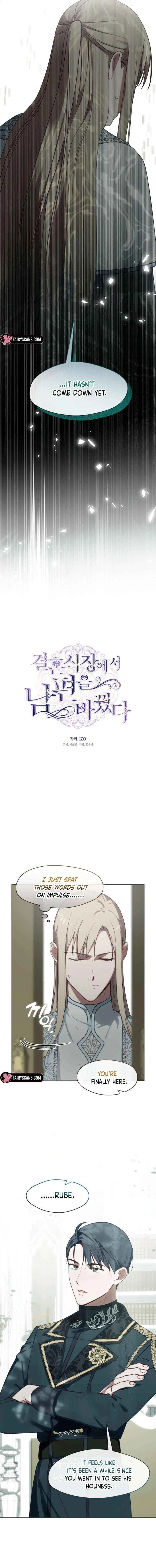 My Husband Changed At The Wedding Venue Chapter 33 – Page 10