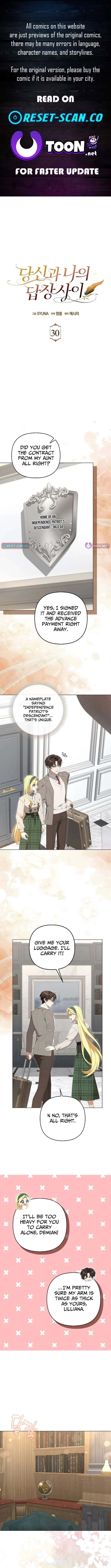 Between Your Letter and My Reply Chapter 30 – Page 1