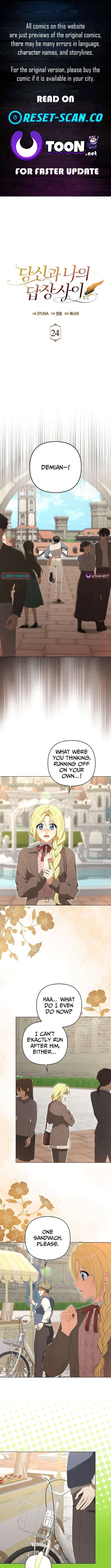 Between Your Letter and My Reply Chapter 24 – Page 1