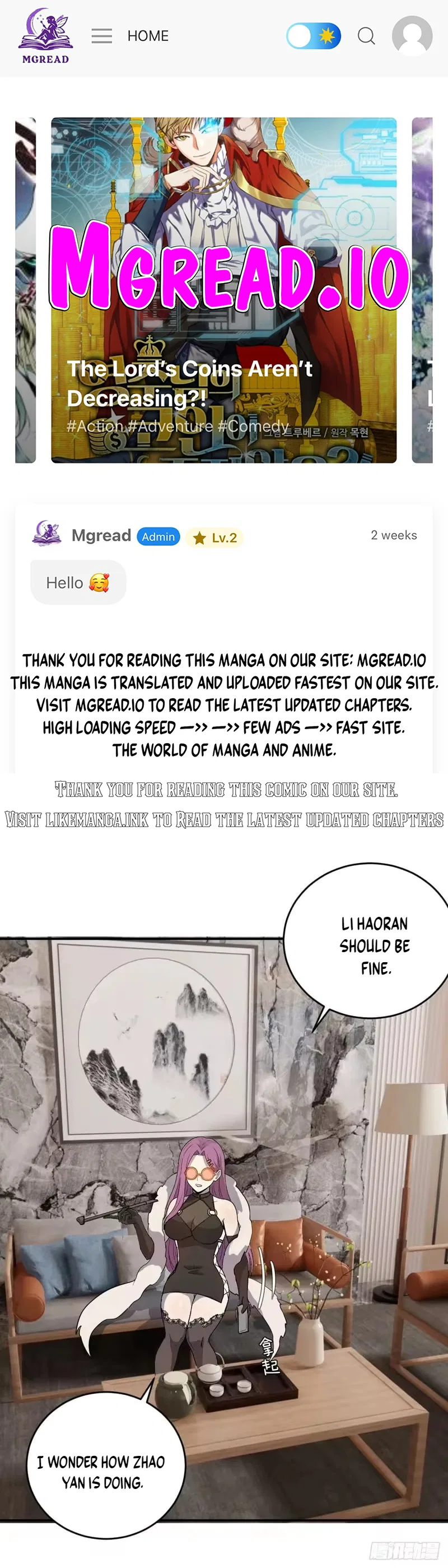 I Rely on My Harem to Conquer the World Chapter 113 – Page 1