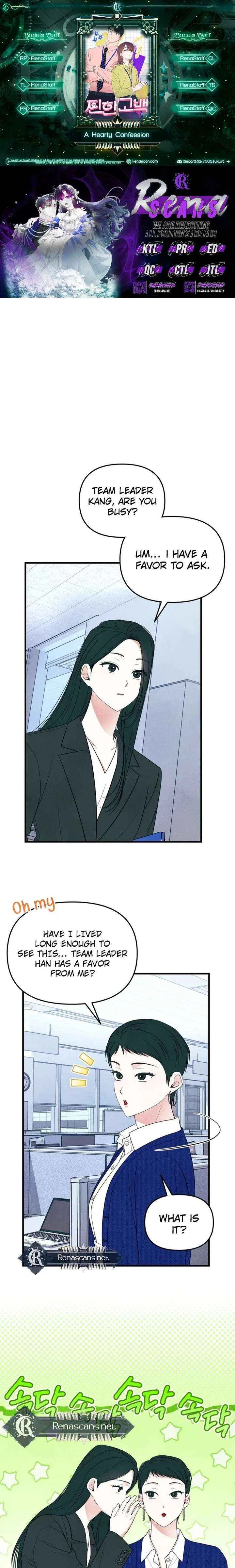 A Hearty Confession Chapter 58 – Page 1
