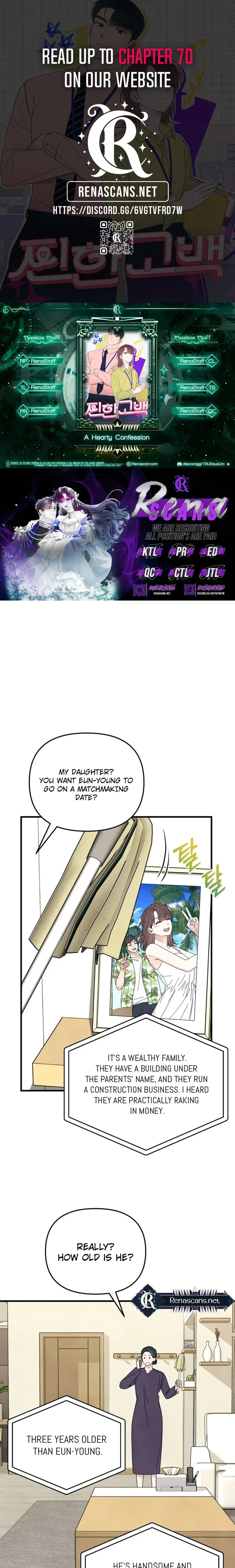 A Hearty Confession Chapter 55 – Page 1