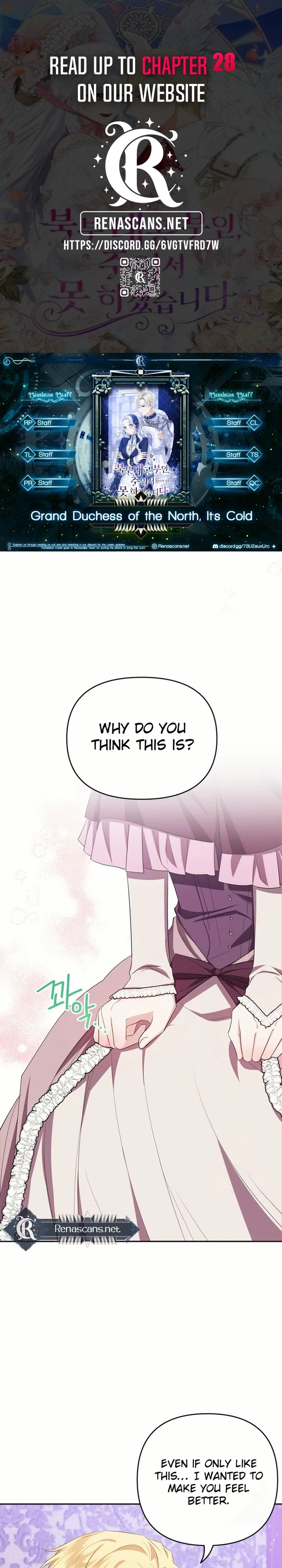 Grand Duke, I Can’t Do It Because It’s Too Cold in The North Chapter 22 – Page 1