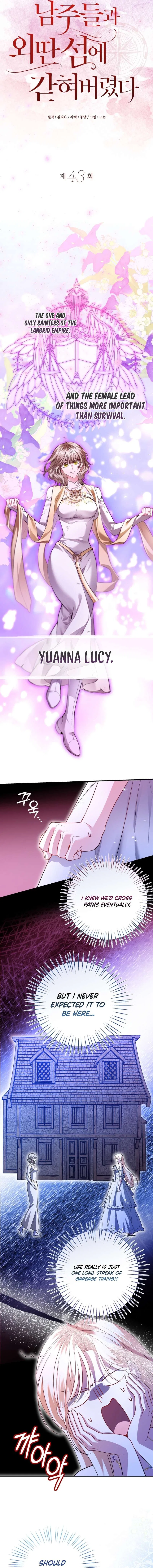 I’m Stuck on a Remote Island With the Male Leads Chapter 43 – Page 7