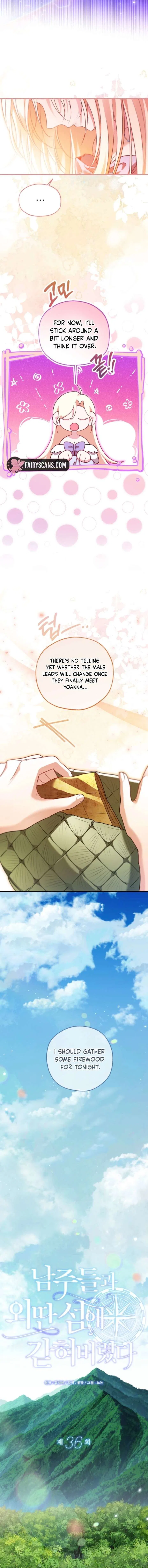 I’m Stuck on a Remote Island With the Male Leads Chapter 36 – Page 7