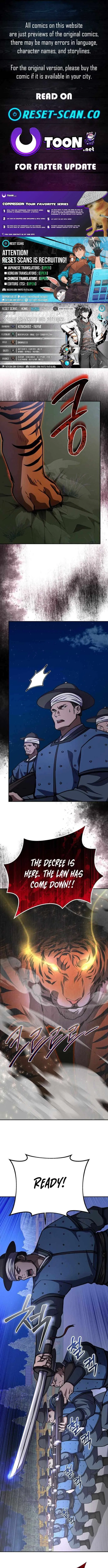 The Corrupt Official Hides the Status Window Chapter 30 – Page 1