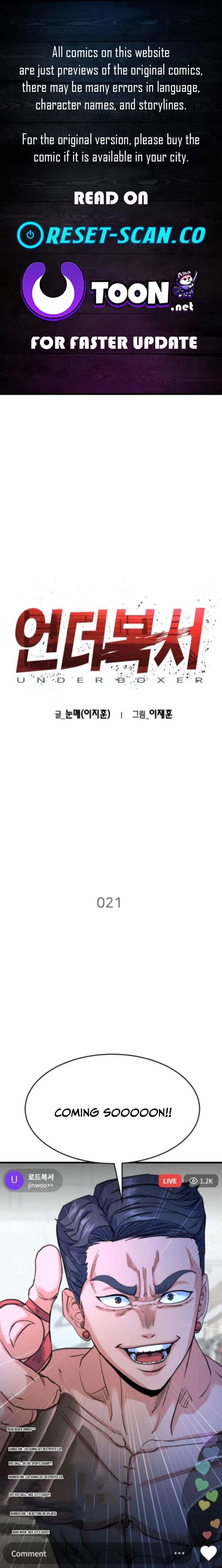 Underboxer Chapter 21 – Page 1