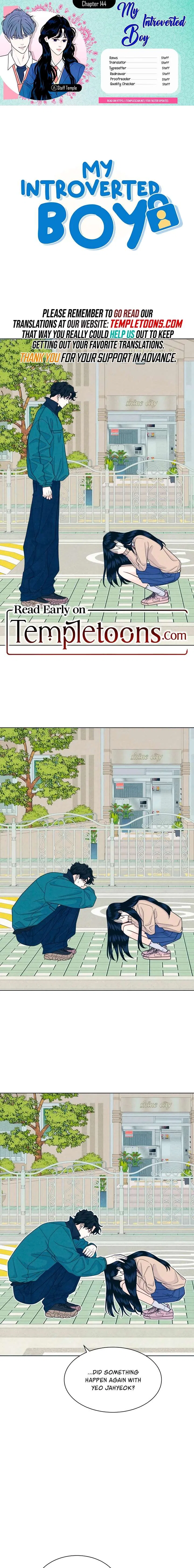My Introverted Boy Chapter 144 – Page 1