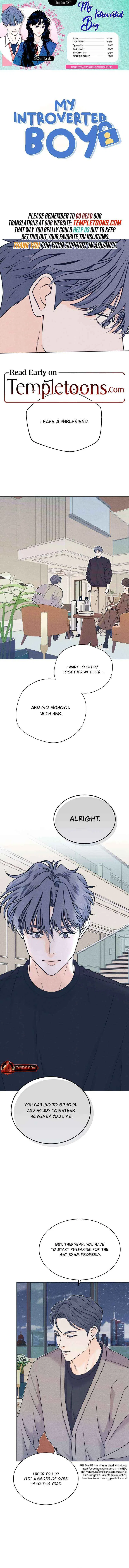 My Introverted Boy Chapter 137 – Page 1