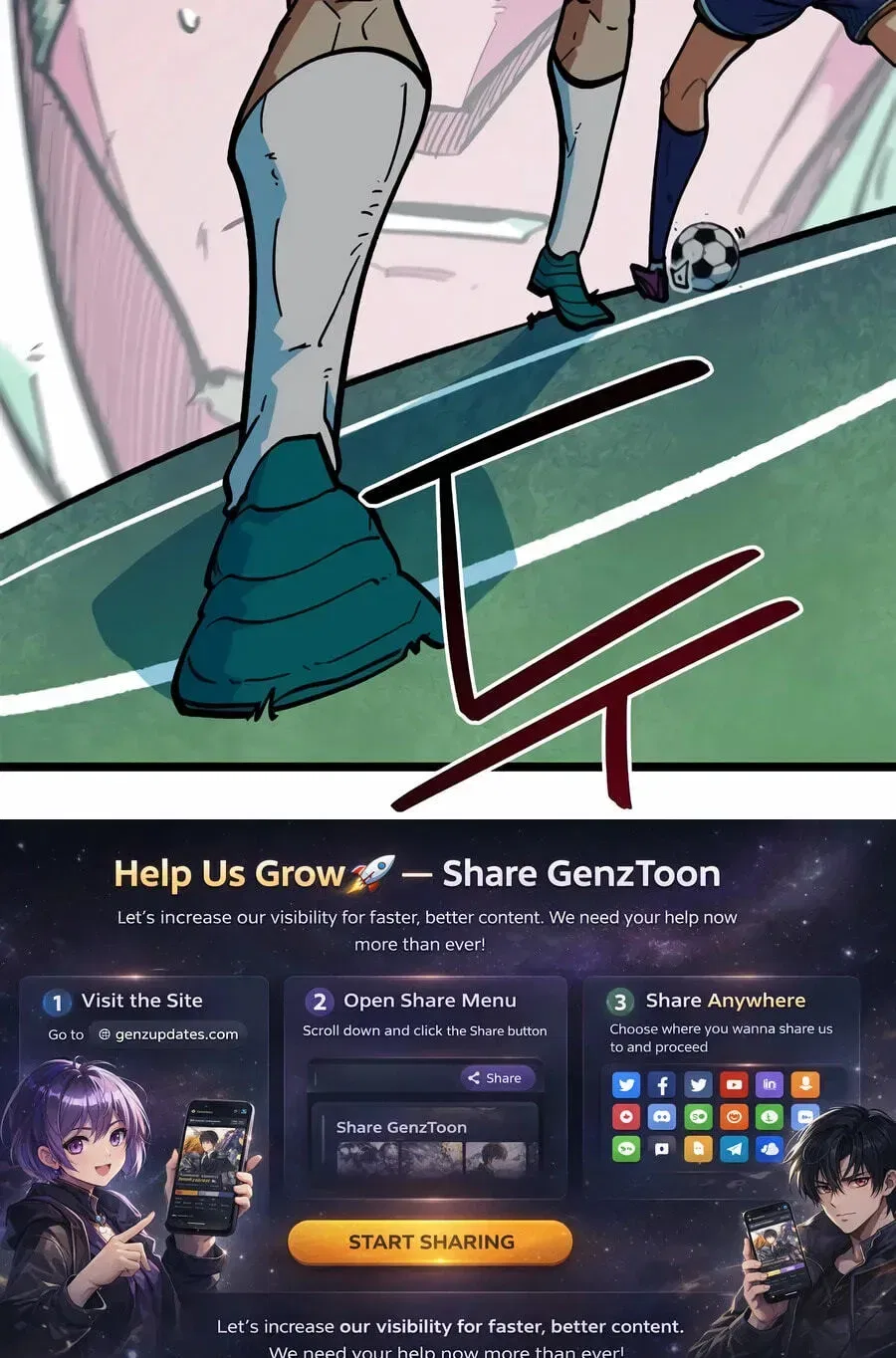 I’m Being Misunderstood as a Soccer Genius Chapter 72 – Page 102