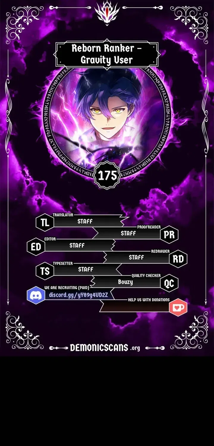 Reborn Ranker – Gravity User Chapter 175 – Page 1