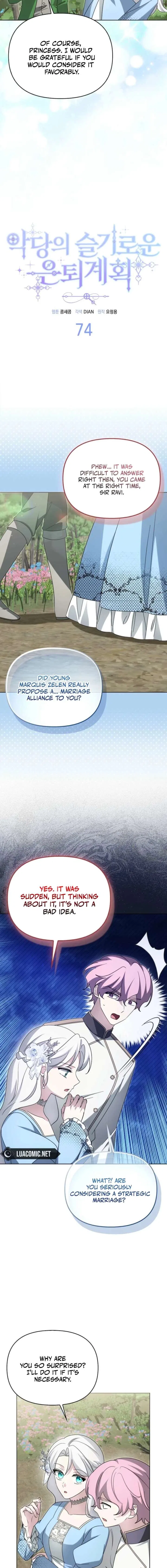 The Villainess’ Wise Retirement Plan Chapter 74 – Page 4