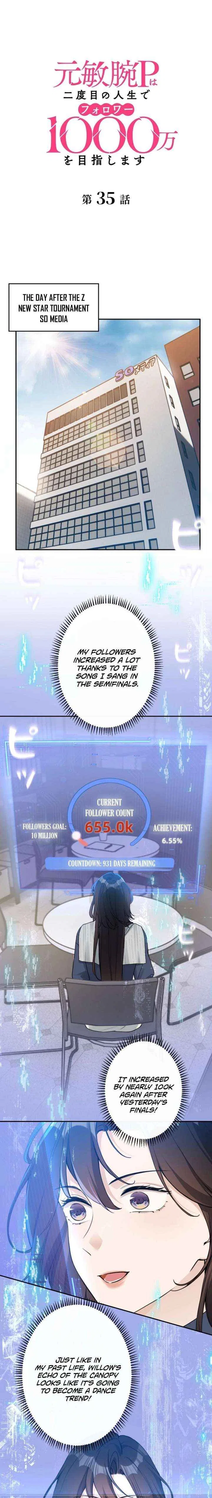 Reborn as a Producer, I’m Aiming for 10 Million Followers Chapter 35 – Page 2