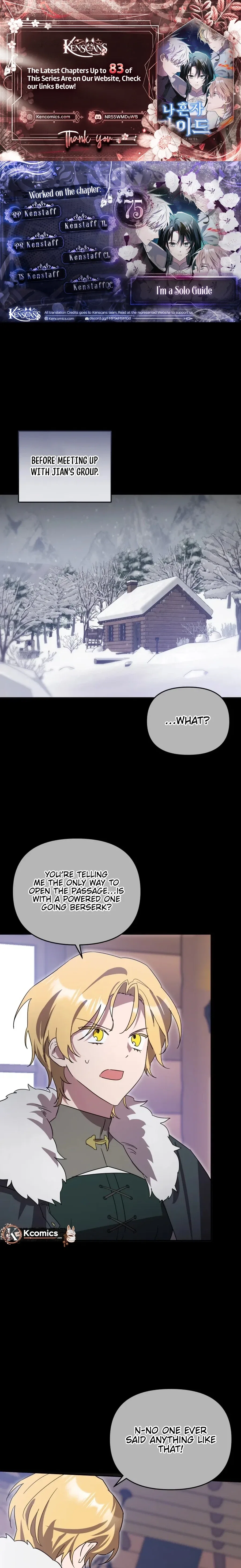 I’m a Solo Guide Chapter 75 – Page 1