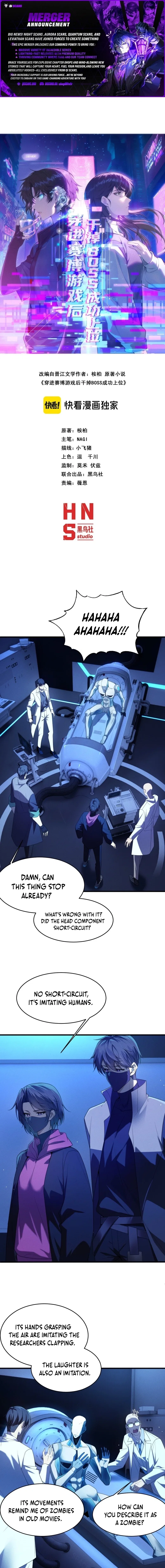 Transmigrating Into the Cyber Game After Being on Top for Killing BOSS Chapter 39 – Page 1