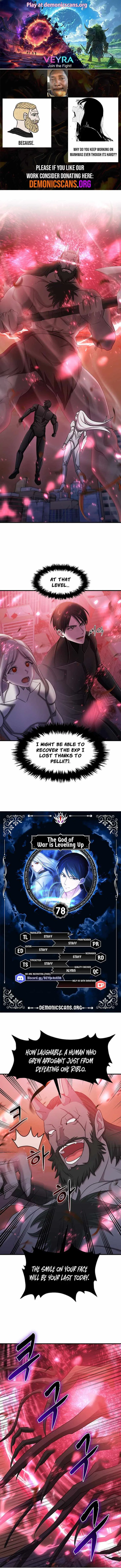 The God of War is Leveling Up Chapter 78 – Page 1