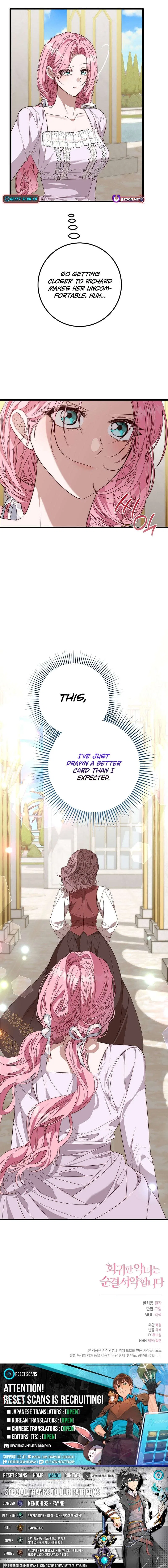 The Regressed Villainess Makes a Vow of Chastity Chapter 44 – Page 9