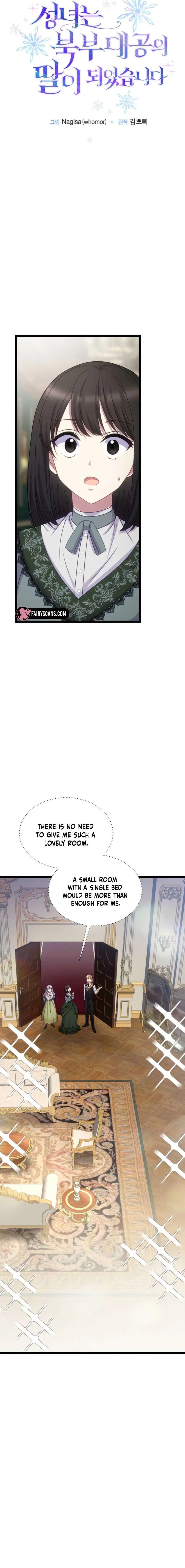 The Saintess Became the Northern Grand Duke’s Daughter Chapter 84 – Page 10
