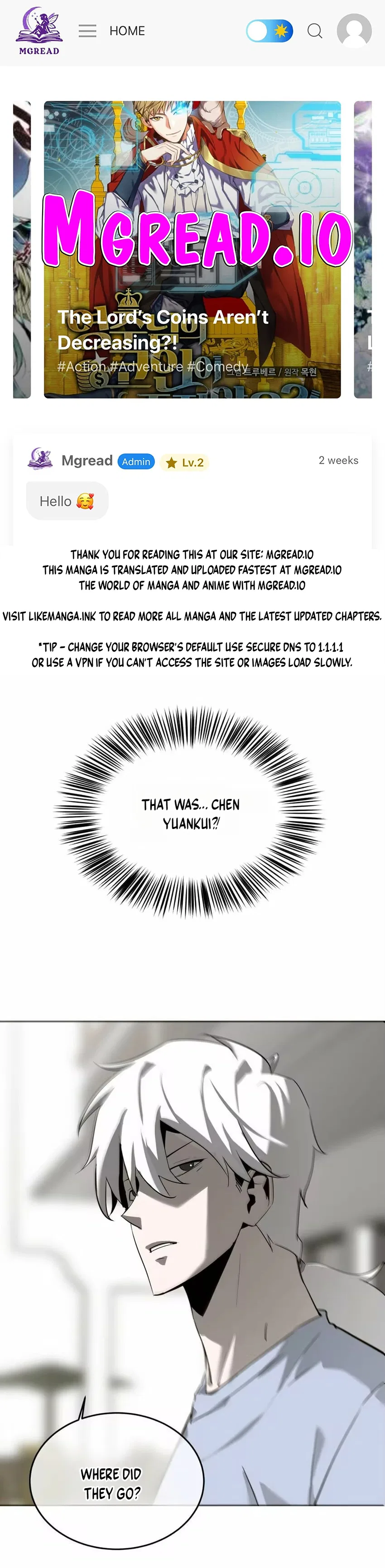 Spectres Chapter 37 – Page 1