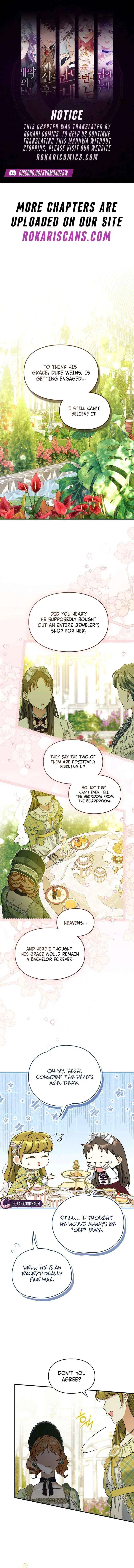 I Got Engaged To The Blind Duke Chapter 30 – Page 1
