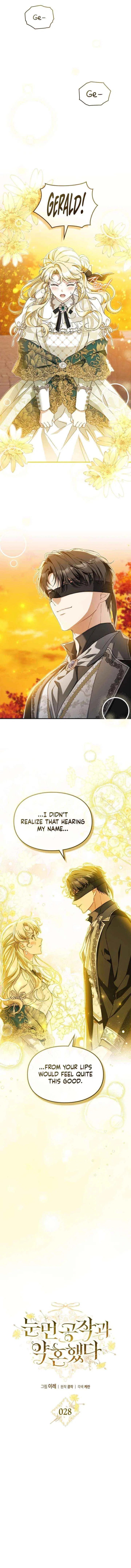 I Got Engaged To The Blind Duke Chapter 28 – Page 2