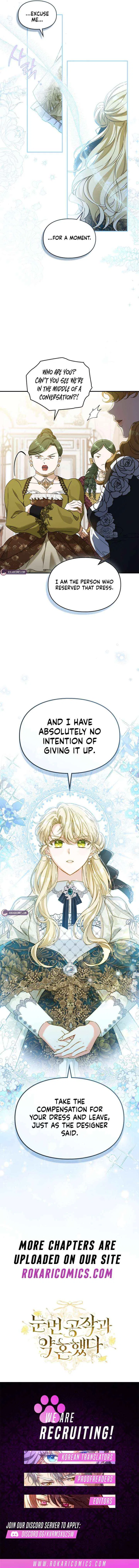 I Got Engaged To The Blind Duke Chapter 26 – Page 14
