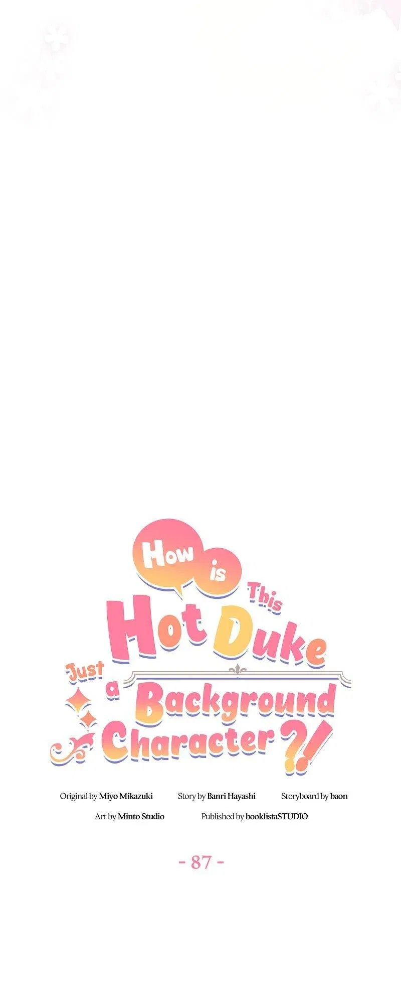 Even though I become a side character, I’m being adored by an overprotective duke Chapter 87 – Page 13
