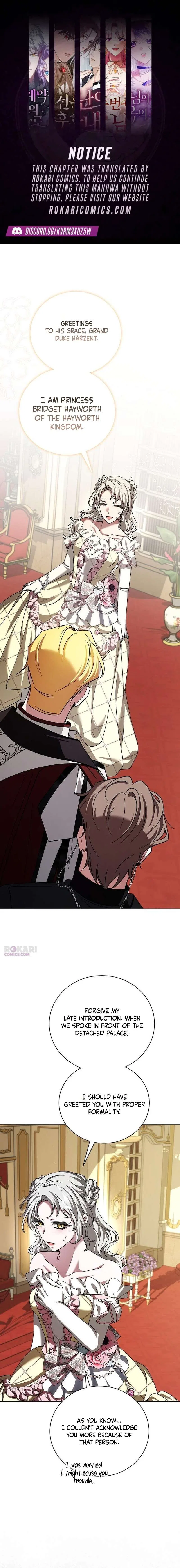 My Fiancé Keeps Trying to Raise Me Chapter 53 – Page 1